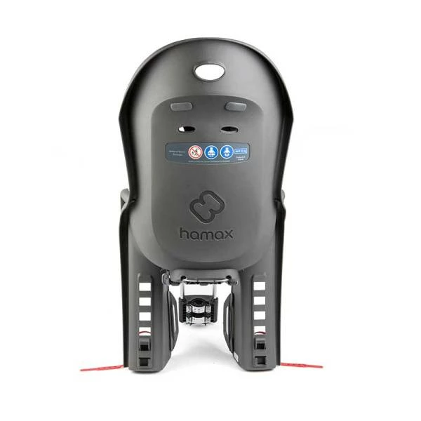 Hamax Amiga Achterzitje Frame Bevestiging - Grijs/Rood – Image 3