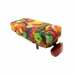 Hooodie Cushie Hooodie Big Cushie Bagagedrager Kussen Fruit - Multicolor