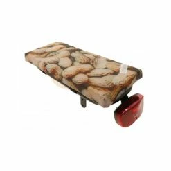 Hooodie Cushie Bagagedrager Kussen Pinda - Bruin