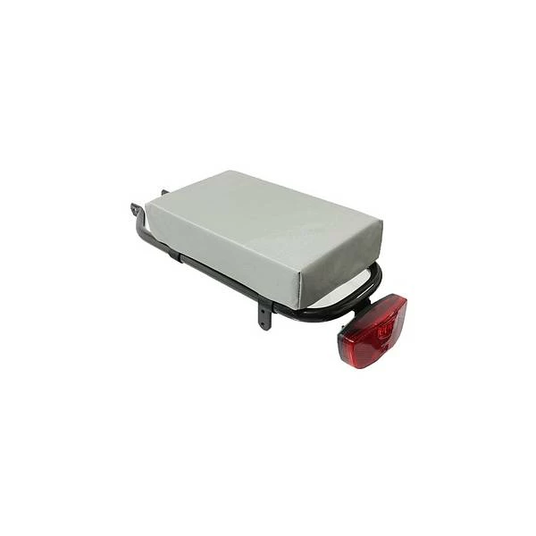 Hooodie Cushie EnZo Petit Bagagedrager Kussen - Zilver